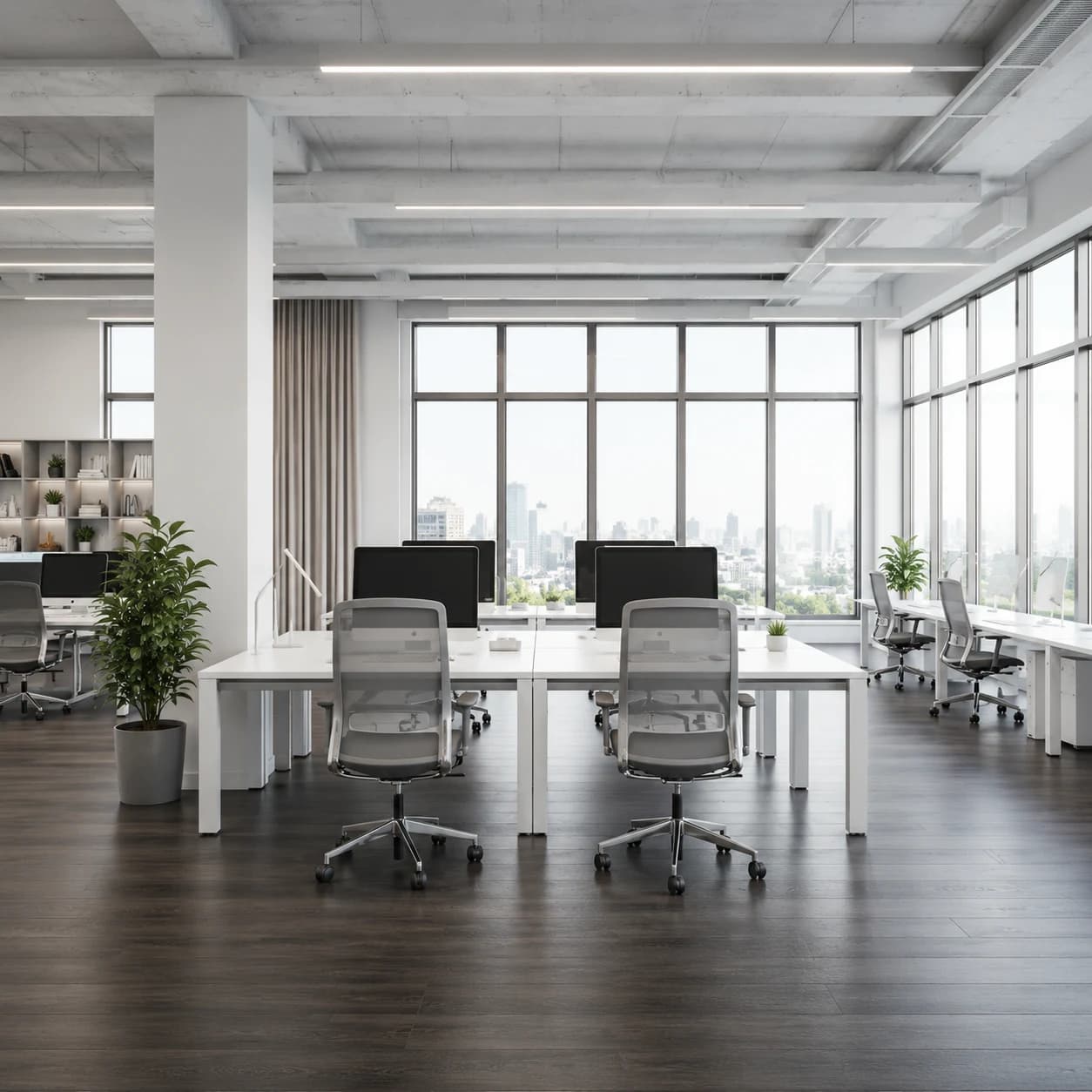 Модерен офис на TOTAL Asset Management